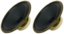 (2) G12M-65 Creamback 12" 65W Guitar Speakers 16 Ohm with Ceramic Magnets