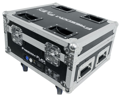 Chauvet DJ Freedom Flex H9 IP X6 Pack w/6) Lights+Charging Case+Batteries+Remote