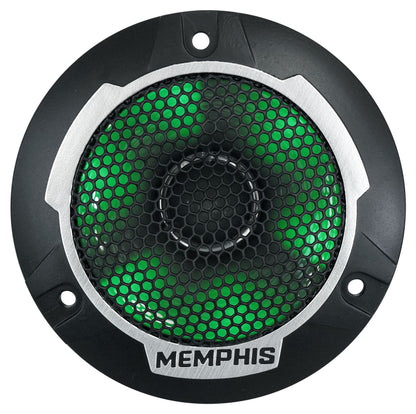 Pair Memphis Audio SRXP62CV2 SRX Pro 6.5" 250w Component Car Speakers w/ LED