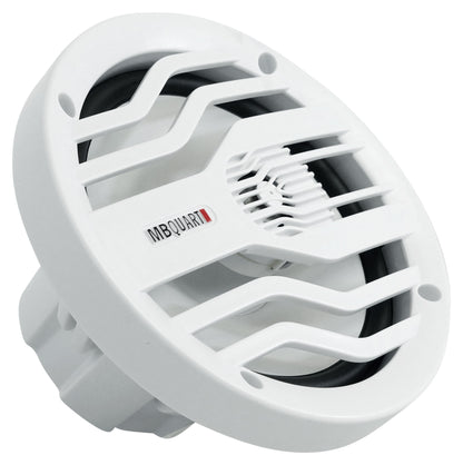 MB Quart NK2-116W 6.5" 120 Watt 2-Way Marine Boat Speakers in White