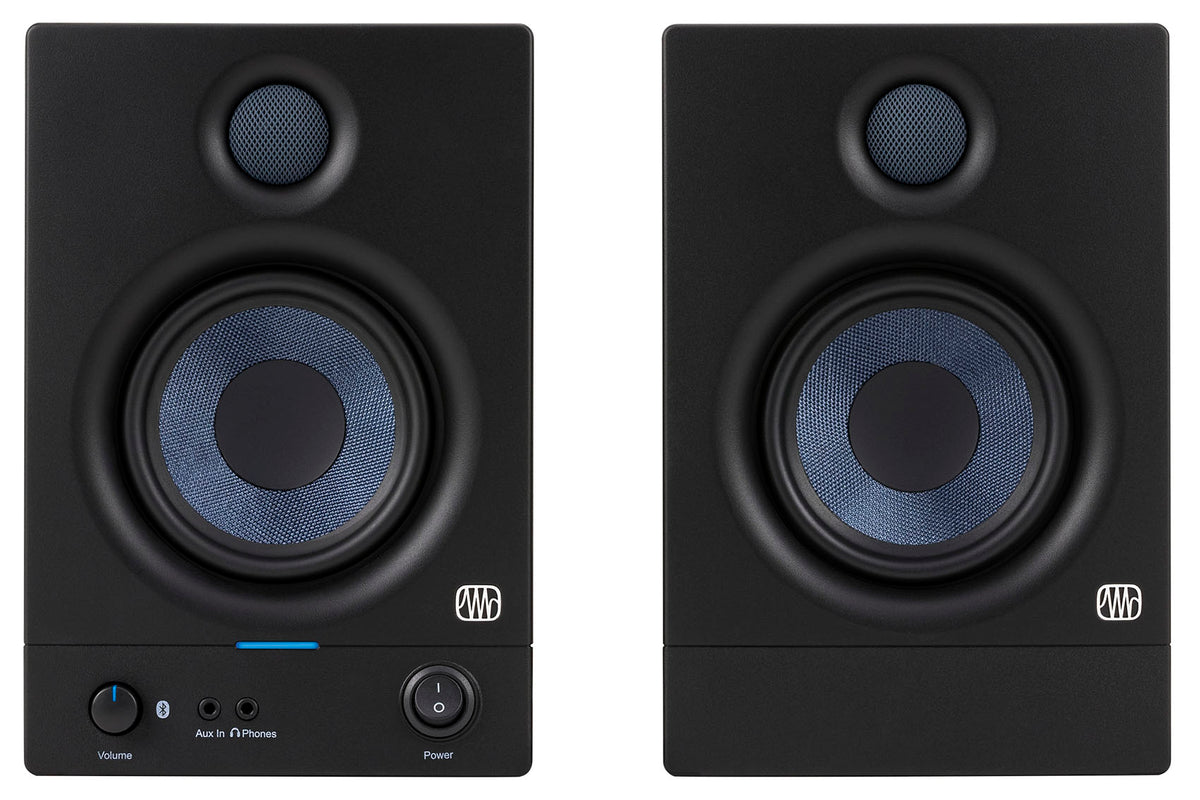 Pair Presonus Eris 4.5BT 2nd Gen 4.5" Studio Monitors Speakers w/Bluetooth