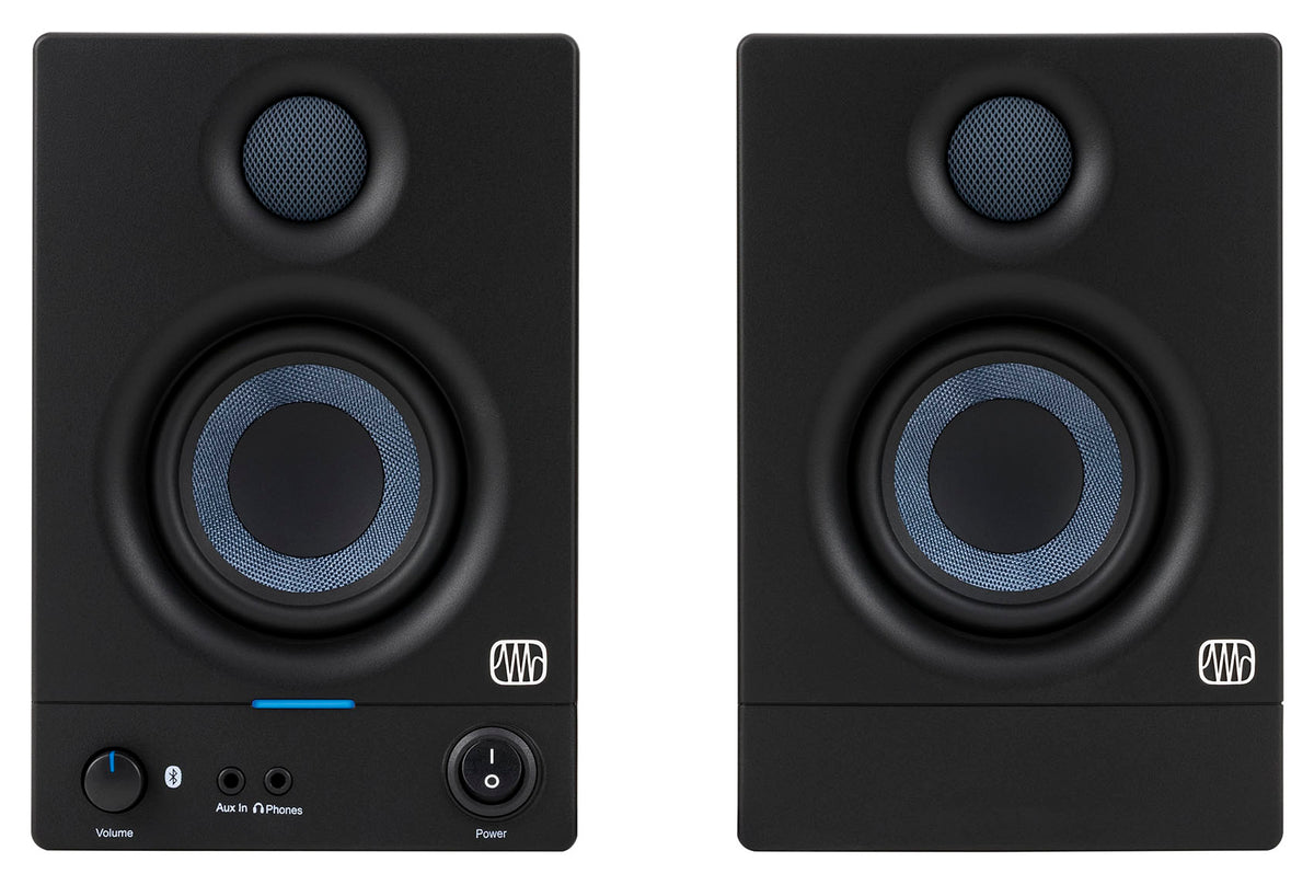 Pair Presonus Eris 3.5BT 2nd Gen 3.5" Studio Monitors Speakers w/ Bluetooth