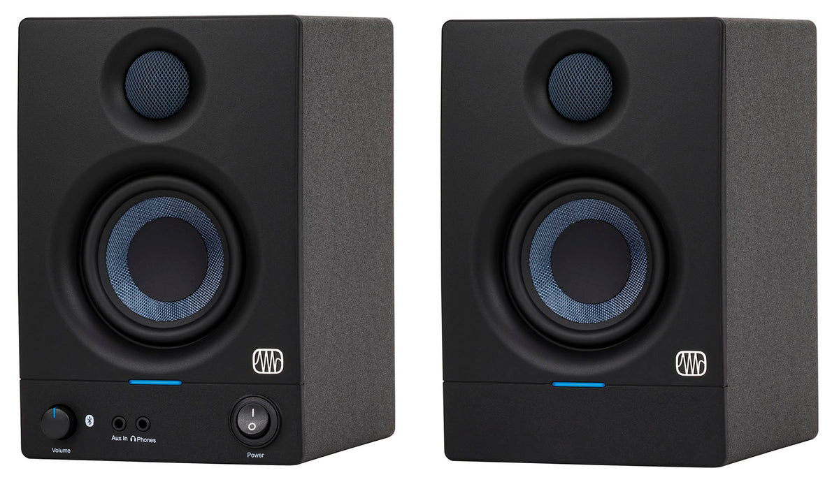 Pair Presonus Eris 3.5BT 2nd Gen 3.5" Studio Monitors Speakers w/ Bluetooth