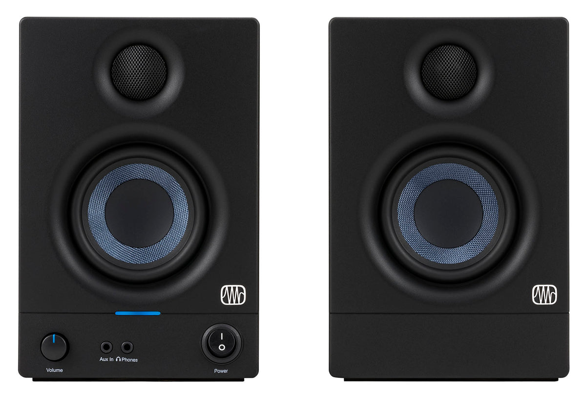 Pair Presonus Eris 3.5 2nd Gen 3.5" Reference Studio Monitors Speakers