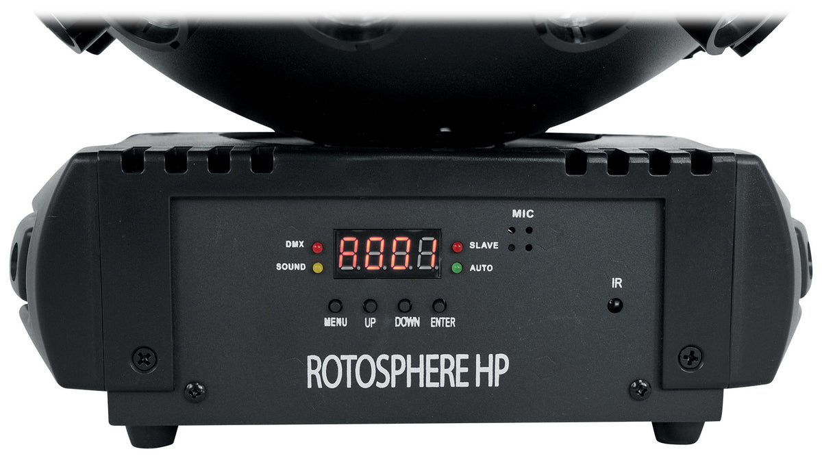 Chauvet DJ Rotosphere HP RGBW + CMYO LED DMX Rotating Mirror Ball Simulator