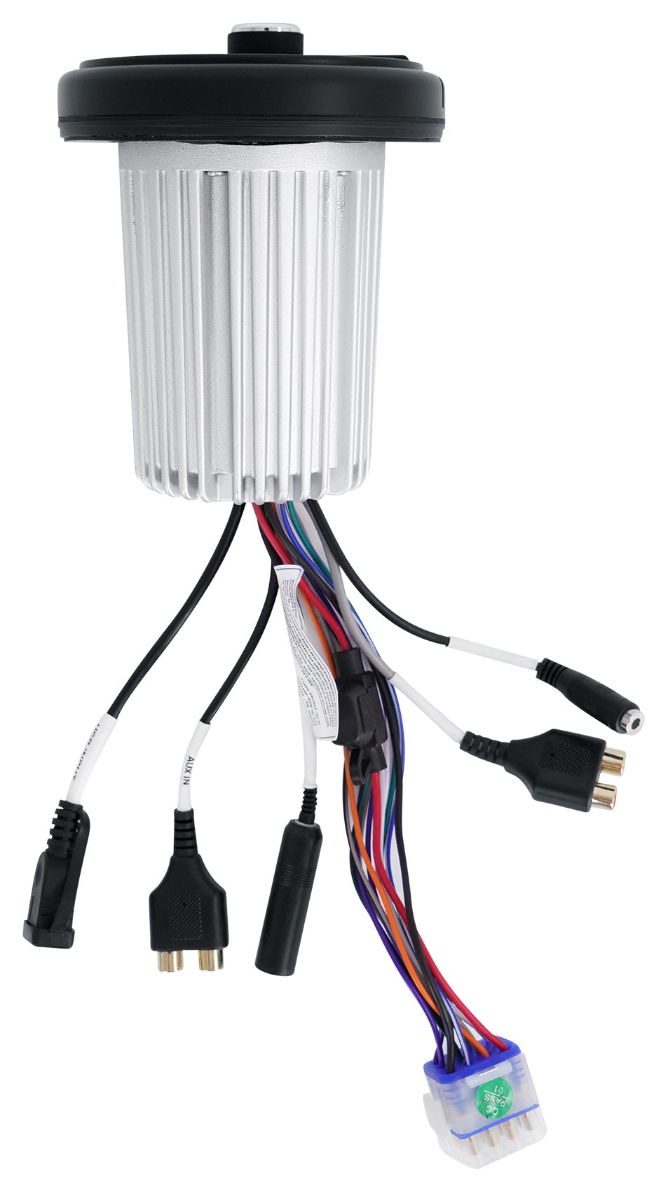 KMC2 Marine Bluetooth Receiver+(2) White MB Quart 6.5" Speakers
