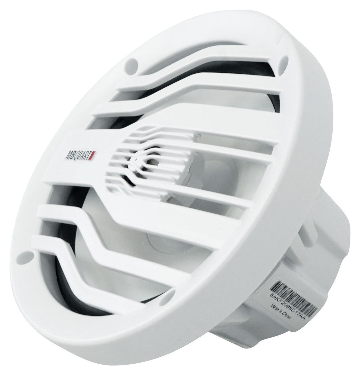 KMC2 Marine Bluetooth Receiver+(2) White MB Quart 6.5" Speakers
