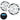 Kicker KMC2 Marine Bluetooth Receiver+(2) White MB Quart 6.5" Speakers