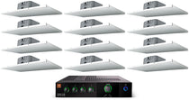 JBL CSMA 1120 Commercial 70v Amplifier+12) 2' X 1' Drop Ceiling Tile Speakers