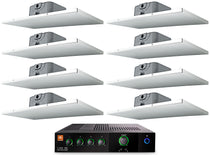 JBL CSMA 180 Commercial 70v Amplifier+(8) 2' X 1' Drop Ceiling Tile Speakers