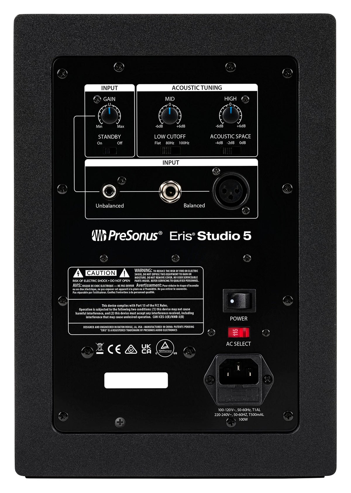 Presonus Eris Studio 5 Powered Active 5" Studio Monitor Speaker w/EBM Waveguide