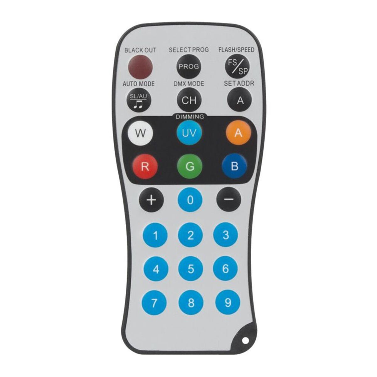 American DJ ADJ LED RC4 RHBWAW+UV Wireless Remote Control For Mega 64 HEX Pak