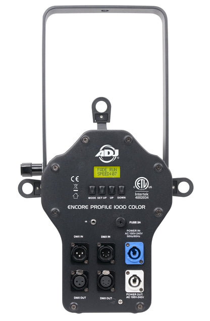 American DJ ADJ ENCORE PROFILE 1000 COLOR RF RGBW LED Ellipsoidal DMX Spot Light