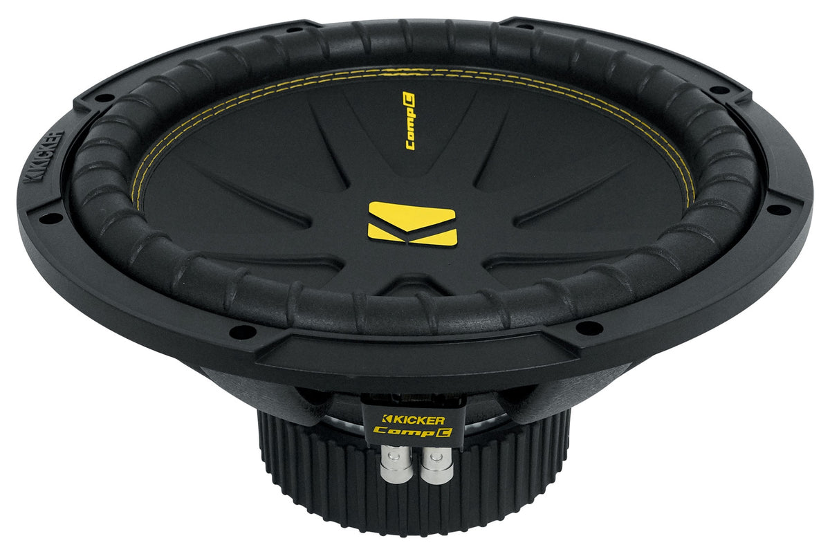 Kicker 50CWCD124 CompC 12" Subwoofer DVC 4 ohm Car Stereo Sub CWCD124