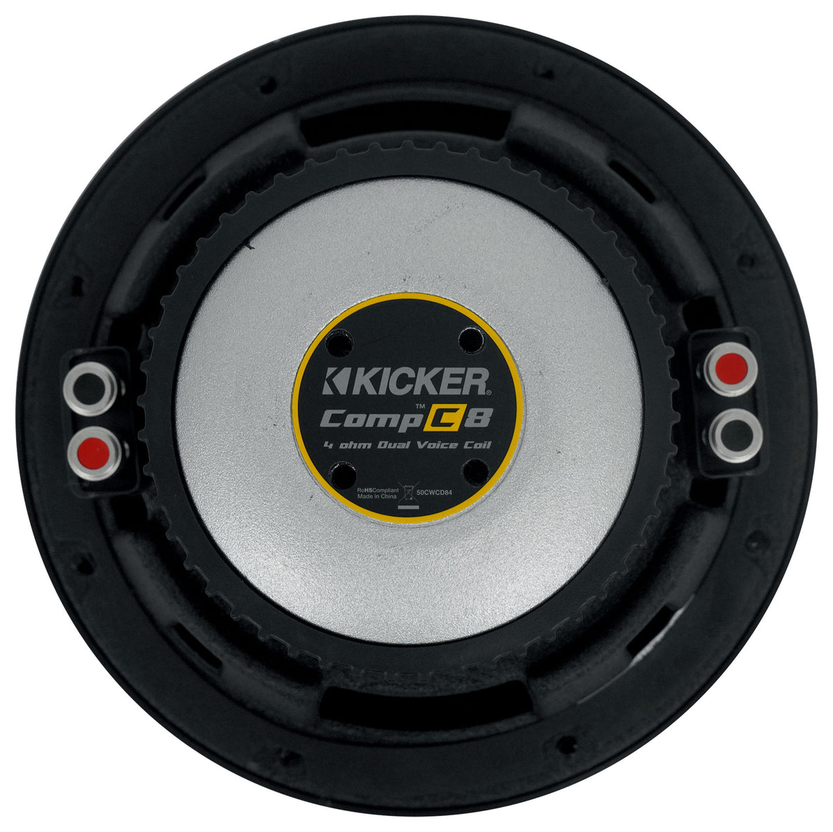 Kicker 50CWCD84 CompC 8" Subwoofer DVC 4 ohm Car Stereo Sub CWCD84
