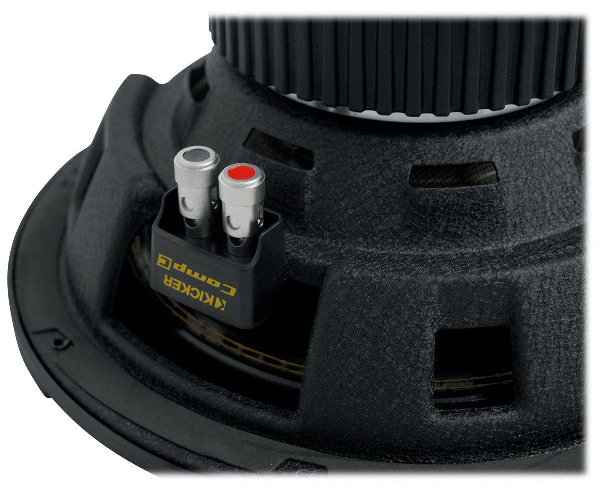 Kicker 50CWCD104 CompC 10" Subwoofer DVC 4 ohm Car Stereo Sub CWCD104