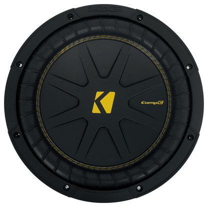 Kicker 50CWCD104 CompC 10" Subwoofer DVC 4 ohm Car Stereo Sub CWCD104