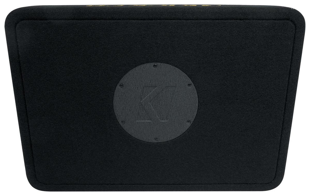 Kicker 50TCWC104 CompC 10" Subwoofer+Slim Shallow Sub Box Enclosure 4ohm TCWC104