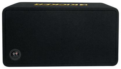 Kicker 50DCWC122 CompC Dual 12" Subwoofers in Vented Sub Box Enclosure DCWC122