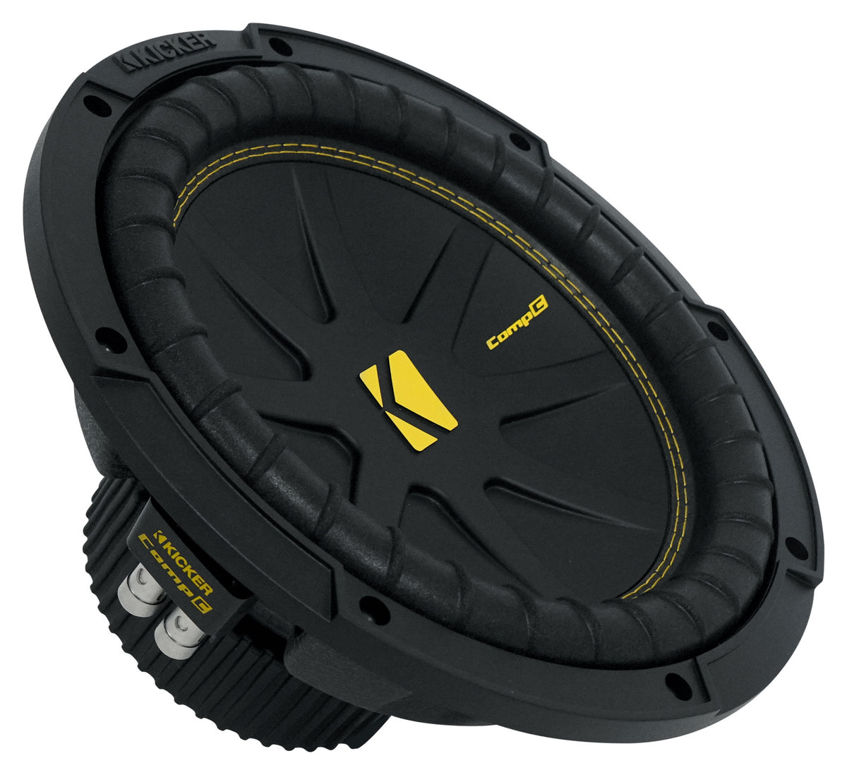 Kicker 50CWCD104 CompC 10" Subwoofer DVC 4 ohm Car Stereo Sub CWCD104