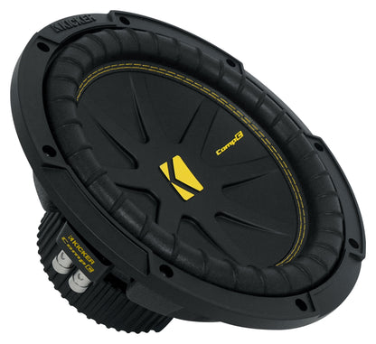 Kicker 50CWCD104 CompC 10" Subwoofer DVC 4 ohm Car Stereo Sub CWCD104