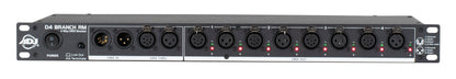 American DJ D4 Branch RM Single Rack 4-Way DMX Distributor/Booster w/XLR IO Jack