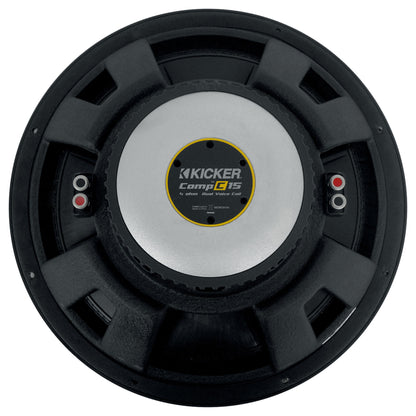 Kicker 50CWCD154 CompC 15" Subwoofer DVC 4 ohm Car Stereo Sub CWCD154