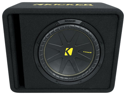 Kicker 50VCWC122 CompC 12" Subwoofer in Vented Sub Box Enclosure 2-Ohm VCWC122