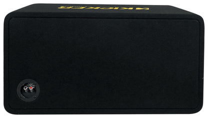 Kicker 50DCWC102 CompC Dual 10" Subwoofers in Vented Sub Box Enclosure DCWC102