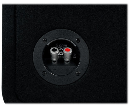 Kicker 50DCWC102 CompC Dual 10" Subwoofers in Vented Sub Box Enclosure DCWC102