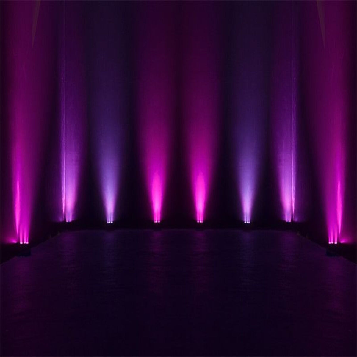 American DJ ADJ 5PX HEX RGBAW + UV LED DMX RF Metal Par Can Wash Stage Up-Light