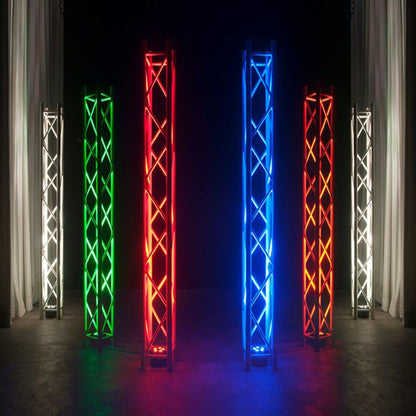 American DJ ADJ 5PX HEX RGBAW + UV LED DMX RF Metal Par Can Wash Stage Up-Light