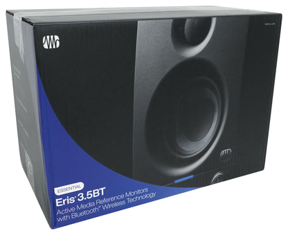 Pair Presonus Eris 3.5BT 2nd Gen 3.5" Studio Monitors Speakers w/ Bluetooth