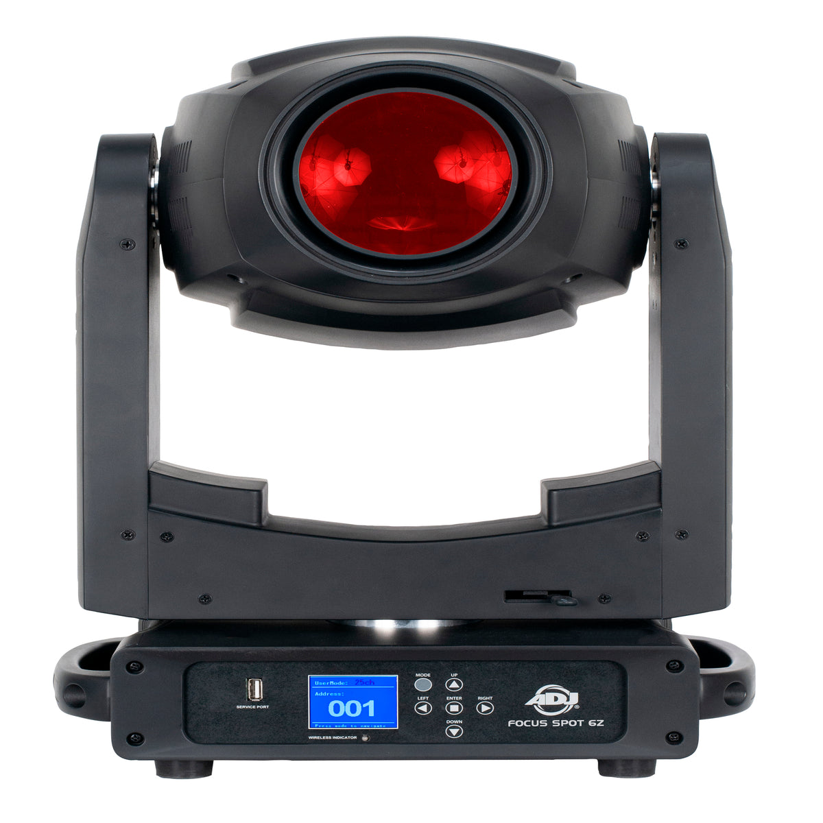 American DJ FOCUS SPOT 6Z 300W GOBO DMX Cool White LED Moving Head Stage Light