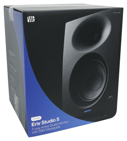 Presonus Eris Studio 5 Powered Active 5" Studio Monitor Speaker w/EBM Waveguide