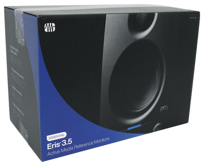 Pair Presonus Eris 3.5 2nd Gen 3.5" Reference Studio Monitors Speakers