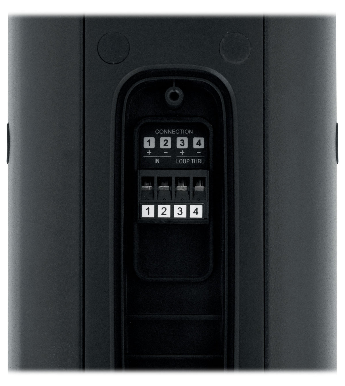 JBL COL600-BK 24" Black 70V Commercial Slim Column Wall Mount Array Speaker