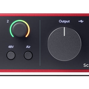 Focusrite Scarlett Solo 4th Gen Studio Recording USB Audio Interface+Software