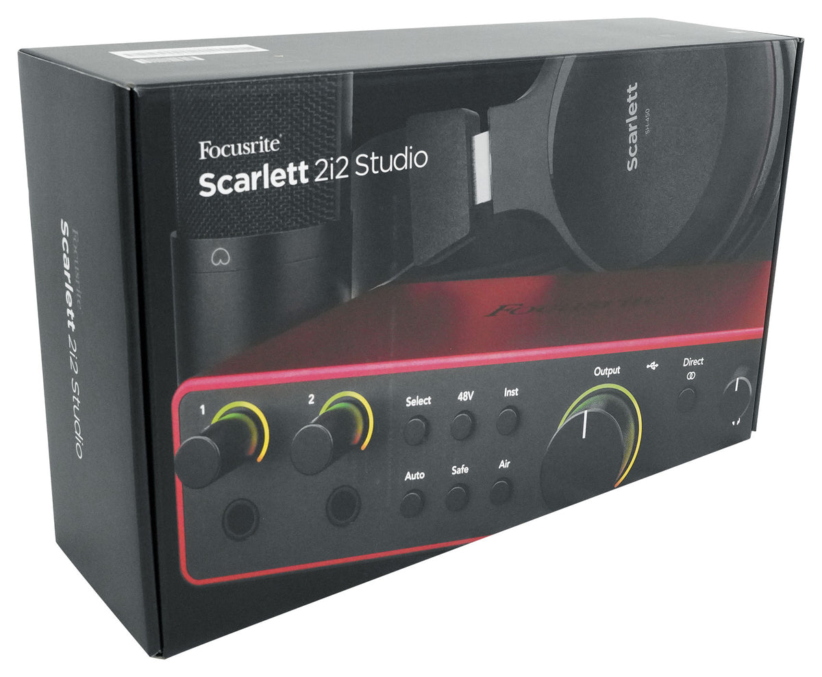 Scarlett 2i2 Studio 4th Gen