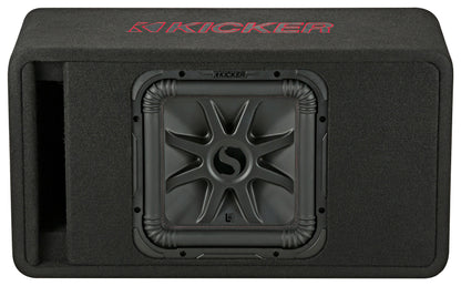 KICKER 45VL7R122 L7R 12" Subwoofer+Trepezoidal Vented Sub Box Enclosure VL7R122