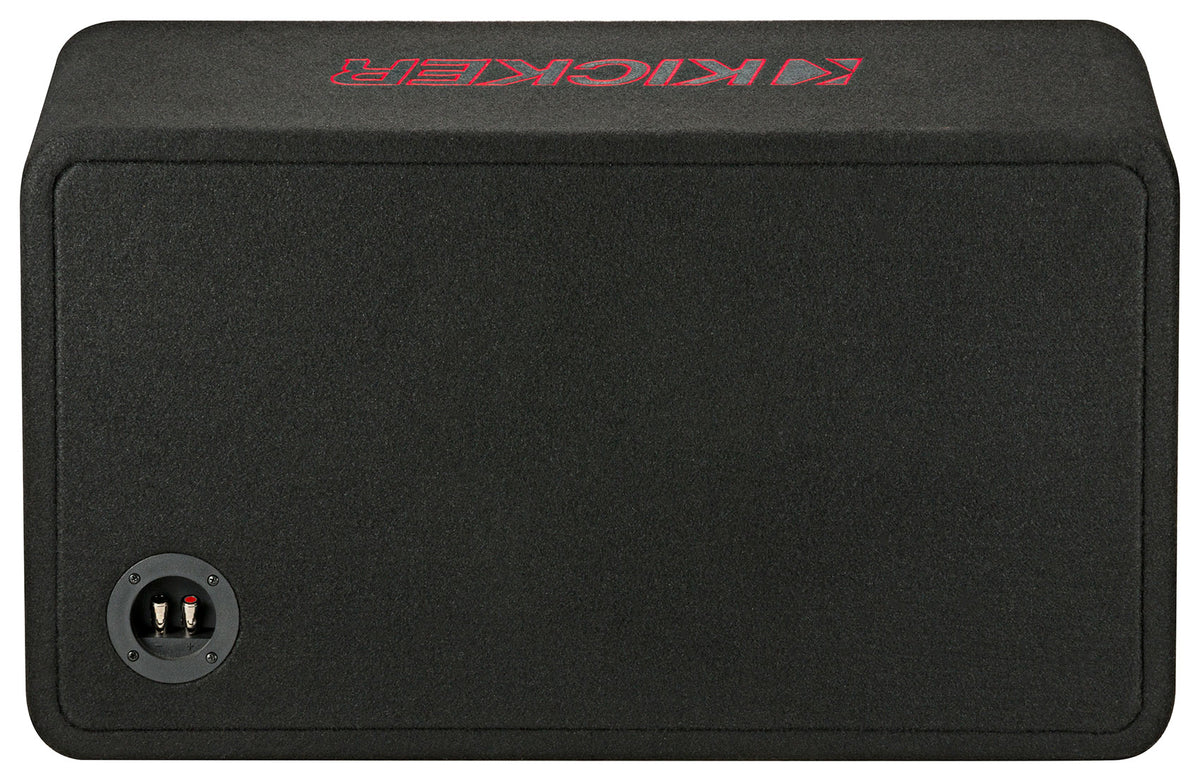 KICKER 45VL7R122 L7R 12" Subwoofer+Trepezoidal Vented Sub Box Enclosure VL7R122