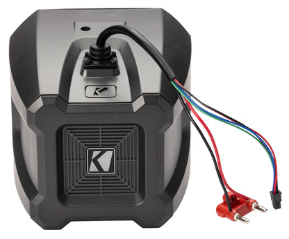 Pair KICKER 48BTCAN65 6.5" Powered Tower Speakers w/Bluetooth 4 ATV/UTV BTCAN65