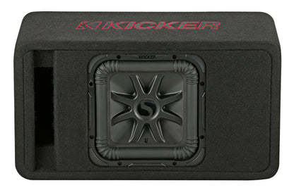 KICKER 45VL7R102 L7R 10" Subwoofer+Trapezoidal Vented Sub Box Enclosure VL7R102