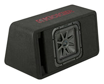 KICKER 45VL7R102 L7R 10" Subwoofer+Trapezoidal Vented Sub Box Enclosure VL7R102