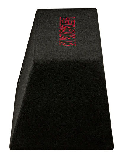 KICKER 45VL7R102 L7R 10" Subwoofer+Trapezoidal Vented Sub Box Enclosure VL7R102