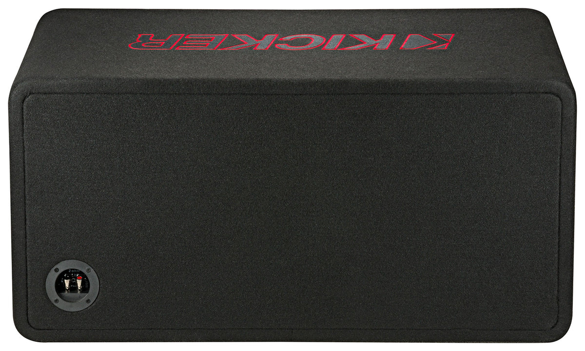 KICKER 45DL7R122 L7R 12" Dual Subwoofers+Vented Sub Box Enclosure 2-Ohm DL7R122