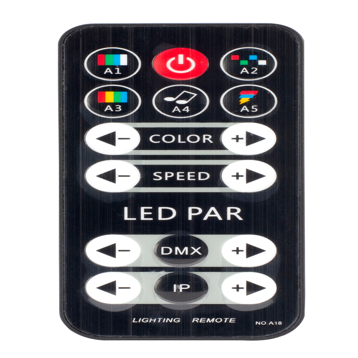 Eliminator Mini Par Bar Lighting System with 4x LED Par Lights+Stand+Remote+Bag