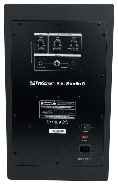 Presonus Eris Studio 8 Powered Active 8" Studio Monitor Speaker w/EBM Waveguide
