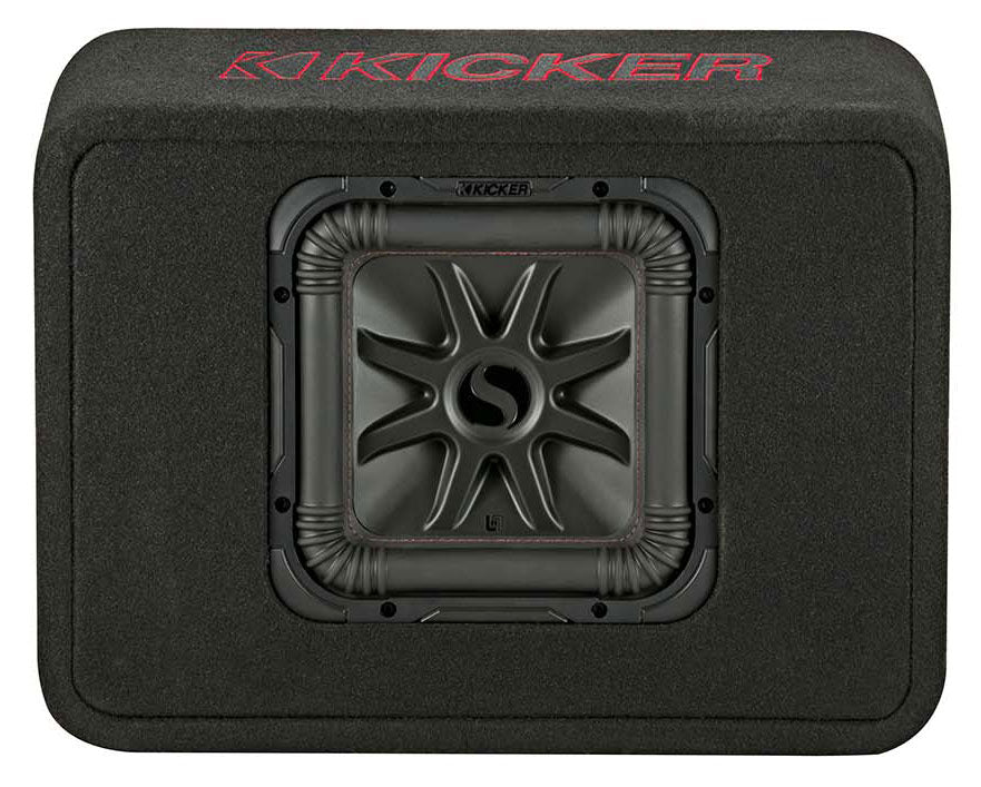 KICKER 45TL7R102 L7R 10" Subwoofer in Truck Box Sub Enclosure 2-Ohm TL7R102