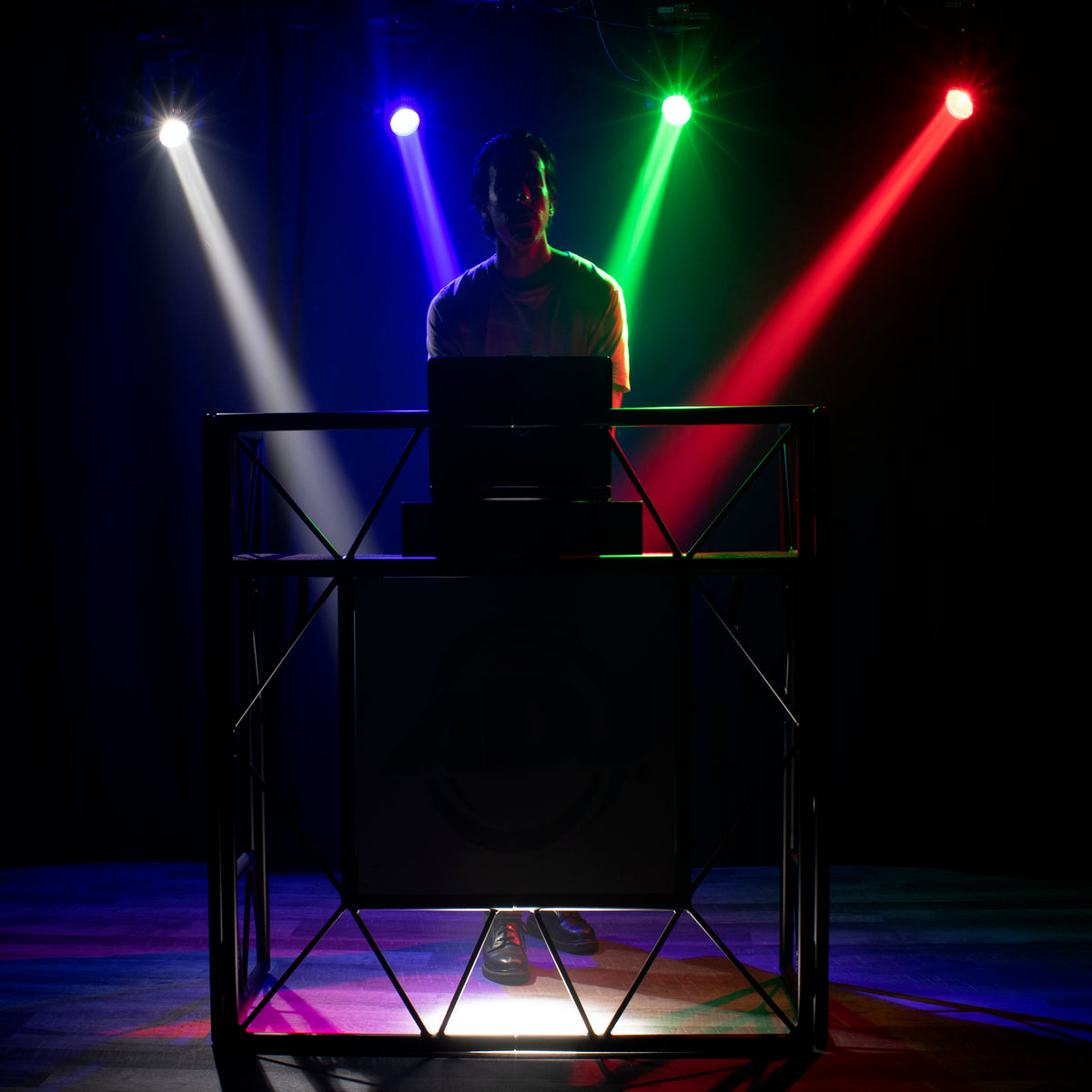 American DJ Eliminator Stealth Beam 60 Watt RGBW LED DMX Moving Head Beam Light